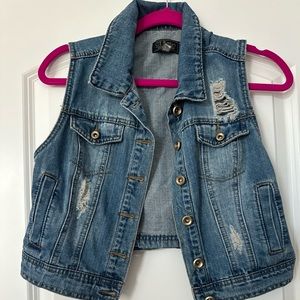 Ci Sono Denim Collection jean vest.